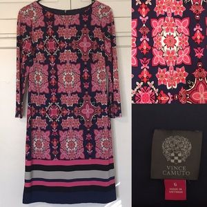 Vince Camuto | 60s | Bright Floral Dress